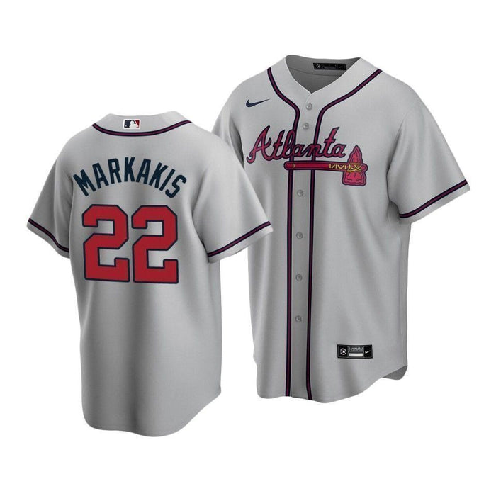 Nick Markakis Atlanta Braves 2020 Baseball Player Jersey — Ecustomily