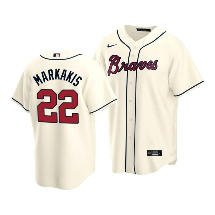 Nick Markakis Atlanta Braves 2020 Baseball Player Jersey — Ecustomily