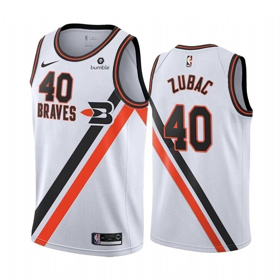 Ivica Zubac - Los Angeles Clippers - Game-Worn Classic Edition 1970-71 Home  Jersey - Double-Double - 2019-20 Season