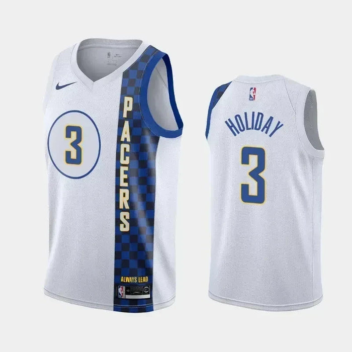 Aaron Holiday Indiana Pacers City White Swingman Jersey — Ecustomily
