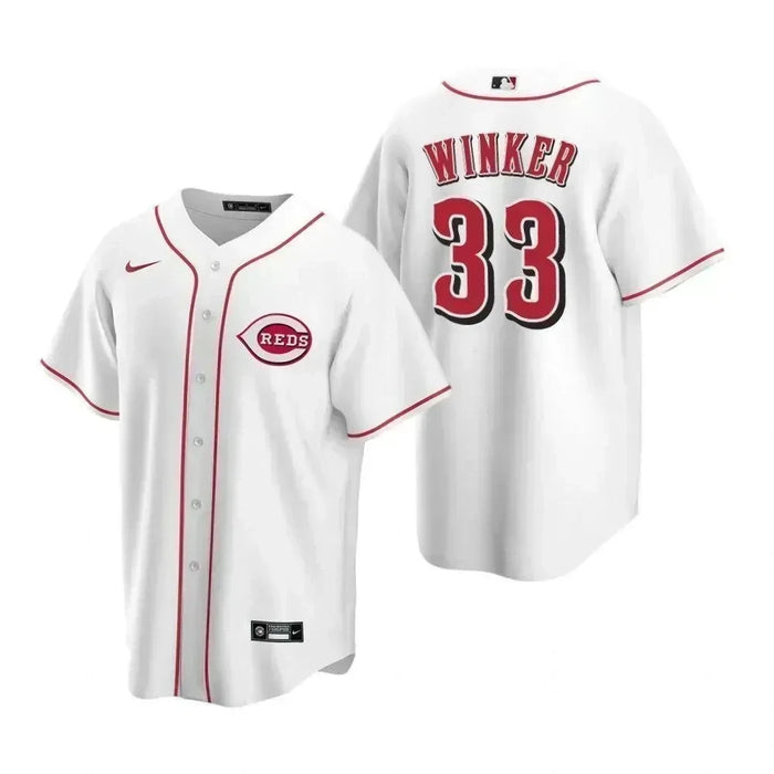 Jesse Winker Cincinnati Reds 2020 Baseball Player Jersey — Ecustomily