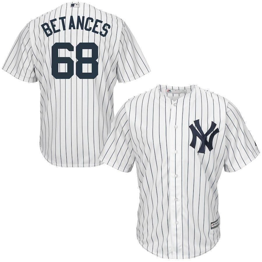 Dellin Betances New York Yankees White Stitched MLB Jersey