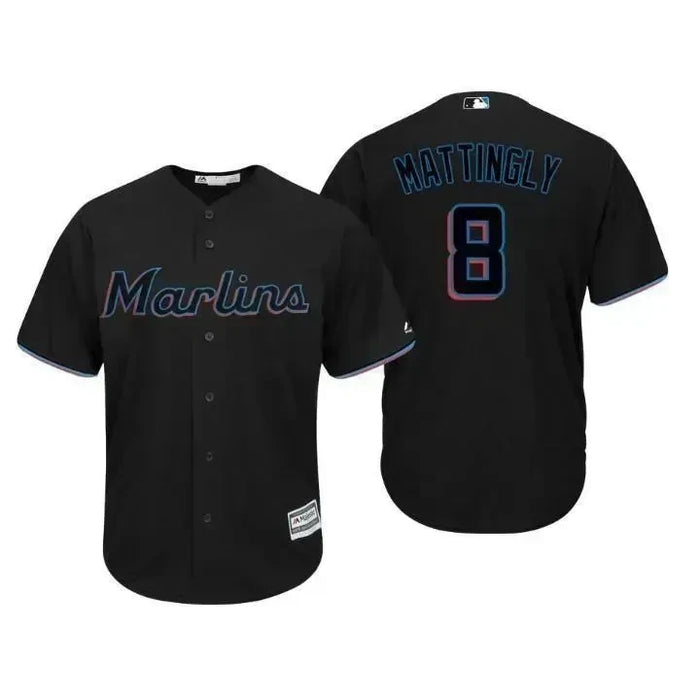 Don Mattingly Miami Marlins 2019 Baseball Player Jersey — Ecustomily