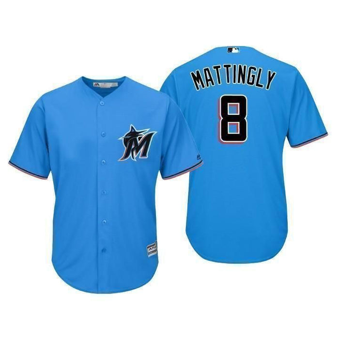 Don Mattingly Miami Marlins 2019 Baseball Player Jersey — Ecustomily