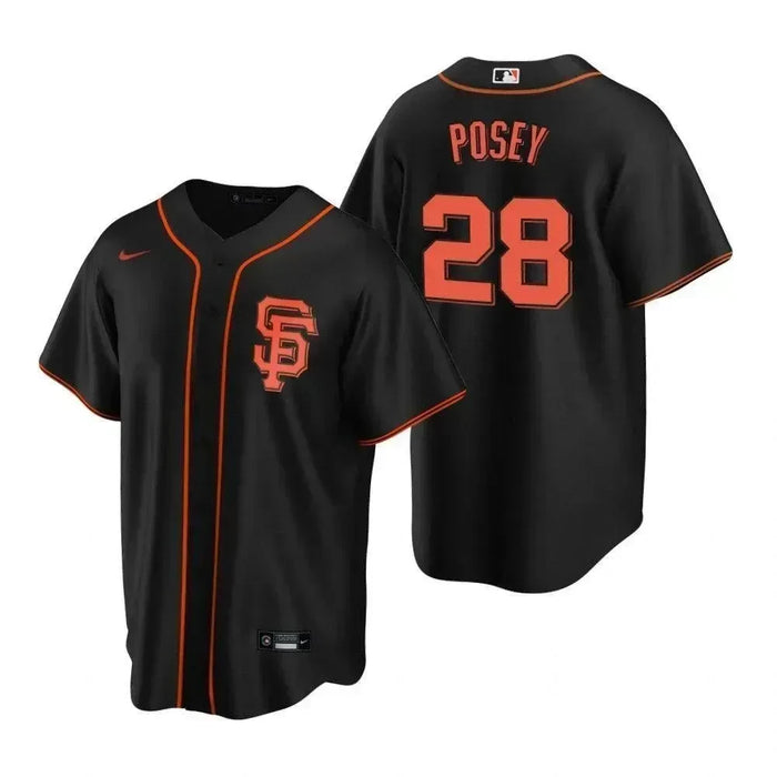 San Francisco Giants # 28 Buster Posey Baseball Jersey Shirt Size Youth XL