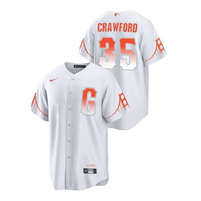 Brandon Crawford Signed San Francisco Giants Jersey City Connect