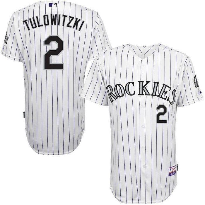 Troy Tulowitzki Colorado Rockies Baseball Player Jersey — Ecustomily