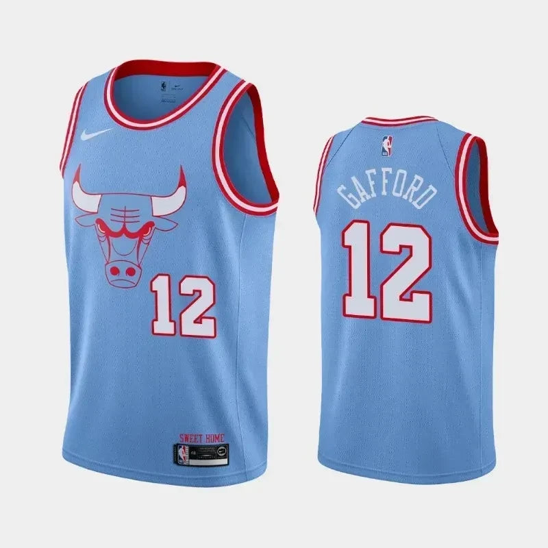 Daniel Gafford - Chicago Bulls - Game-Worn City Edition Jersey - 2019-20  NBA Season