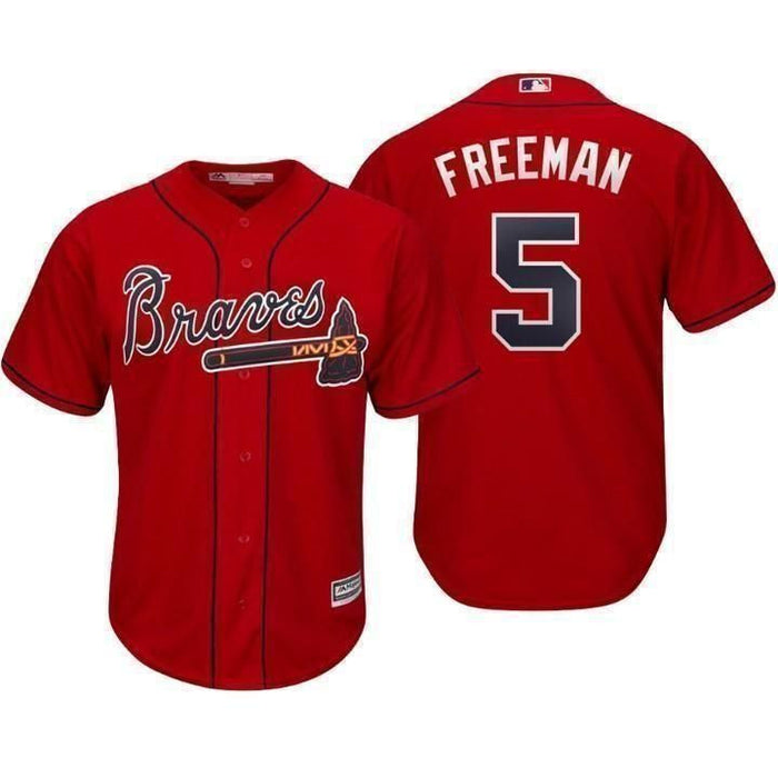 Freddie Freeman Atlanta Braves 2019 Baseball Player Jersey — Ecustomily