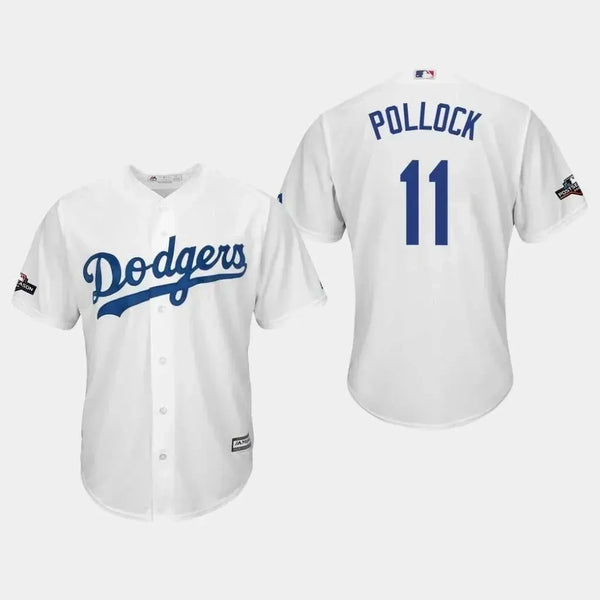 A.J. Pollock Los Angeles Dodgers 2019 Postseason Baseball Jersey