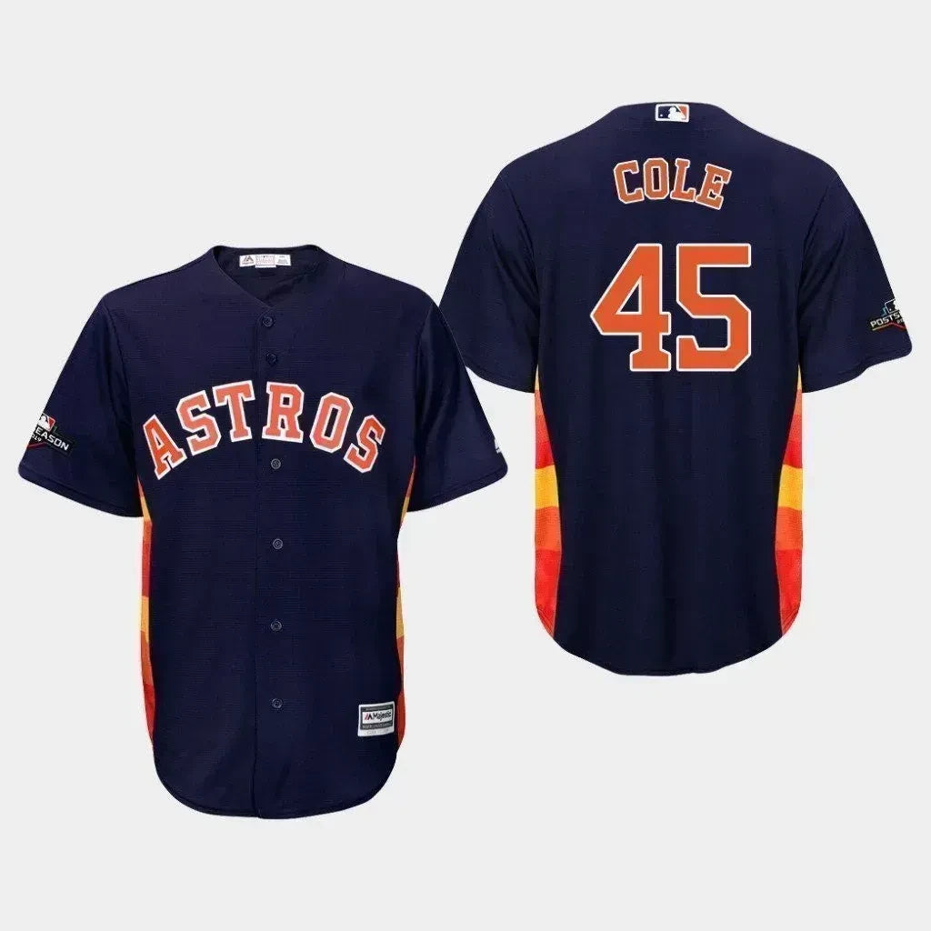 2019 Postseason MLB AUTH 150 GERRIT COLE Houston Astros Player Issued Jersey