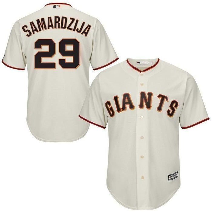 Jeff Samardzija San Francisco Giants Baseball Player Jersey — Ecustomily