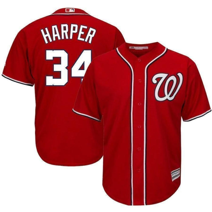 Bryce Harper Washington Nationals Baseball Player Jersey — Ecustomily