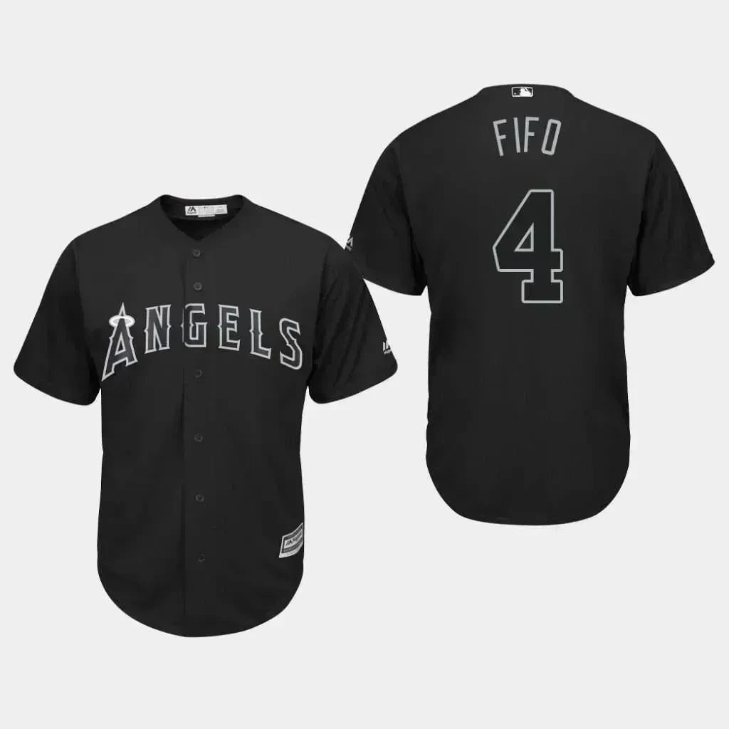 Luis FIFO Rengifo Los Angeles Angels Game-Used 2019 Players' Weekend  Jersey