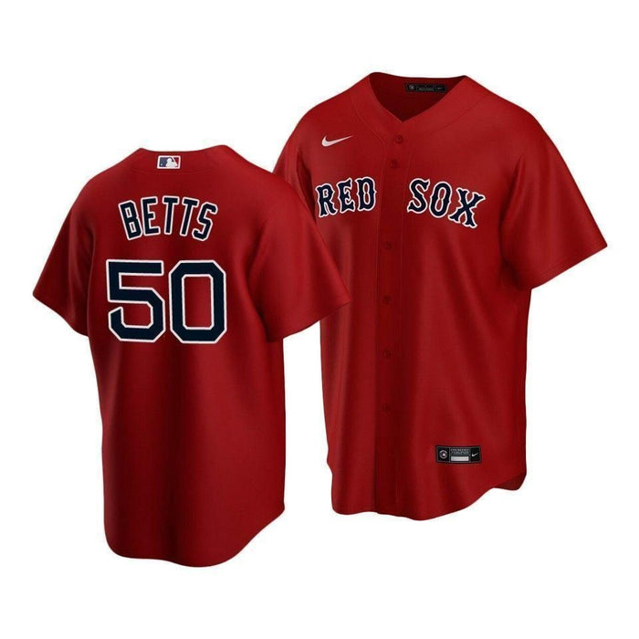 Mookie Betts Boston Red Sox 2020 Baseball Player Jersey — Ecustomily