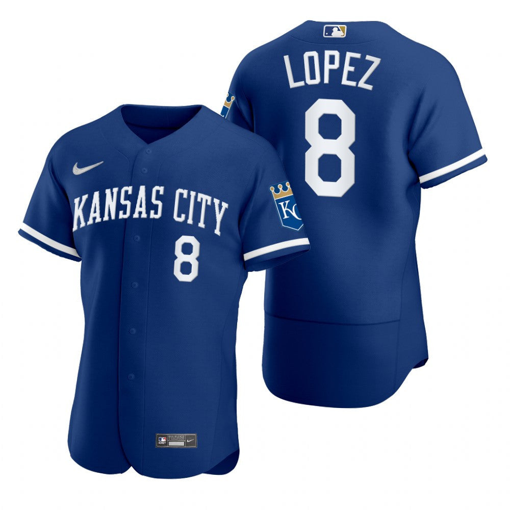 Nicky Lopez 2022 Kansas City Royals Powder Blue Baseball Player Jersey —  Ecustomily