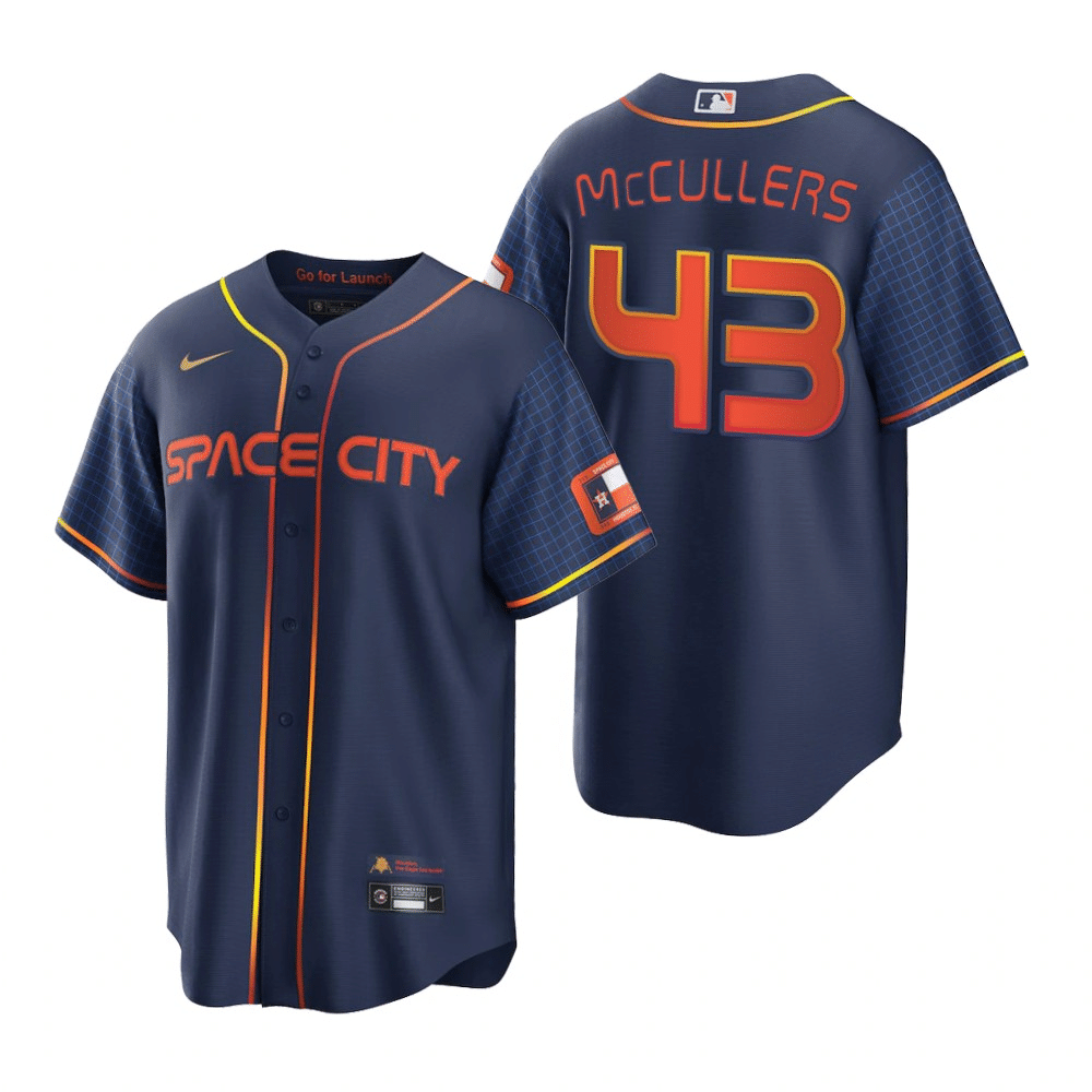 July 15, 2022 Houston Astros - Lance McCullers City Connect Jersey