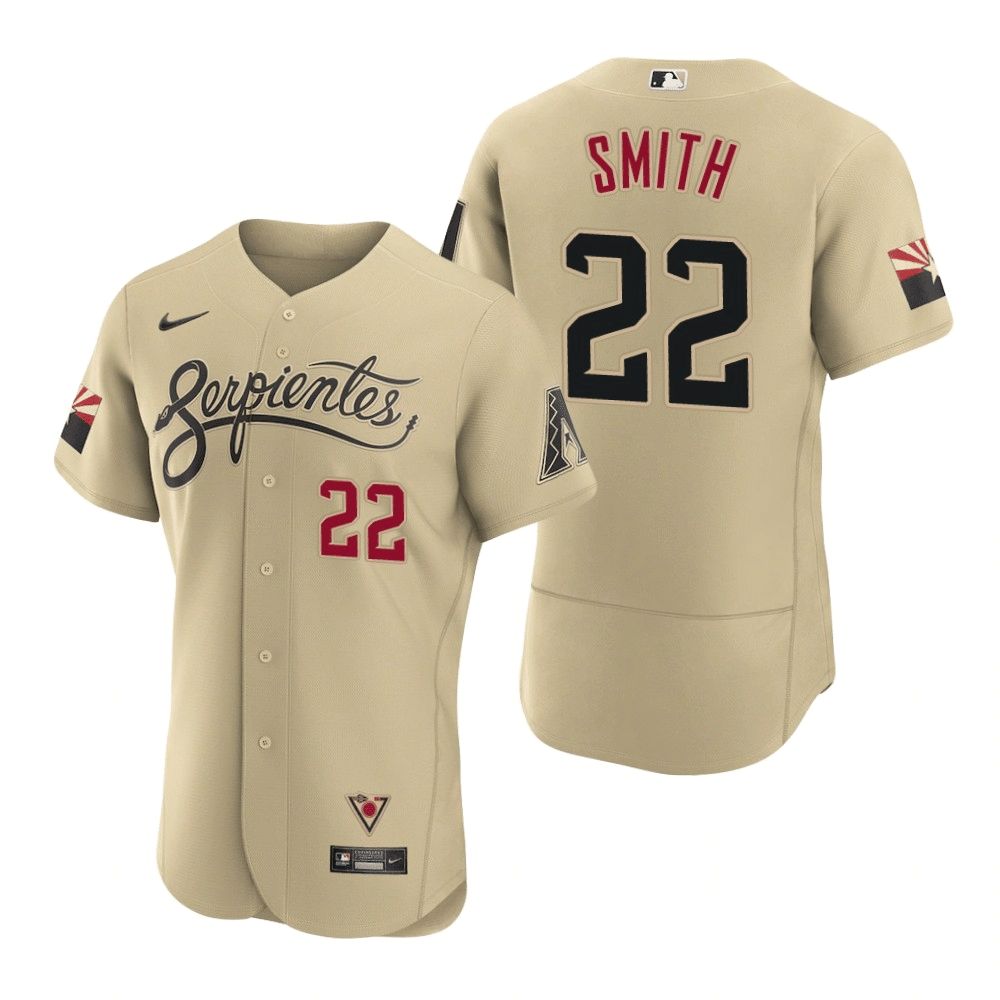 Caleb Smith Arizona Diamondbacks Road Gray Baseball Player Jersey —  Ecustomily