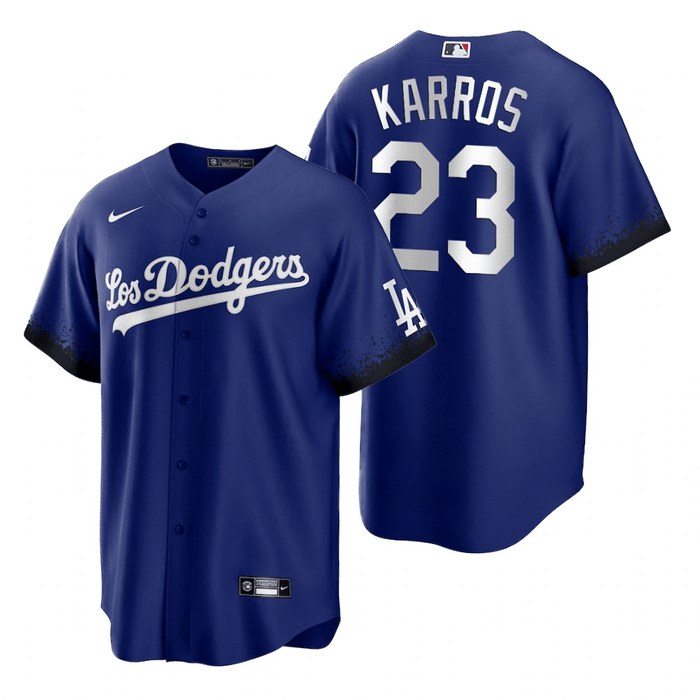 Eric Karros Los Angeles Dodgers City Connect 2021 Baseball Player Jers —  Ecustomily