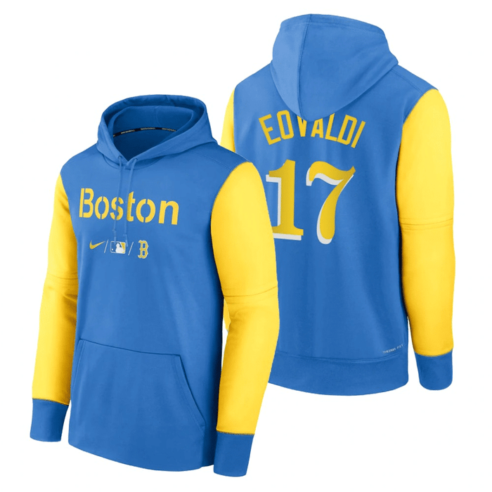 Nathan Eovaldi Boston Red Sox 2022 City Connect Blue Performance Pullo —  Ecustomily