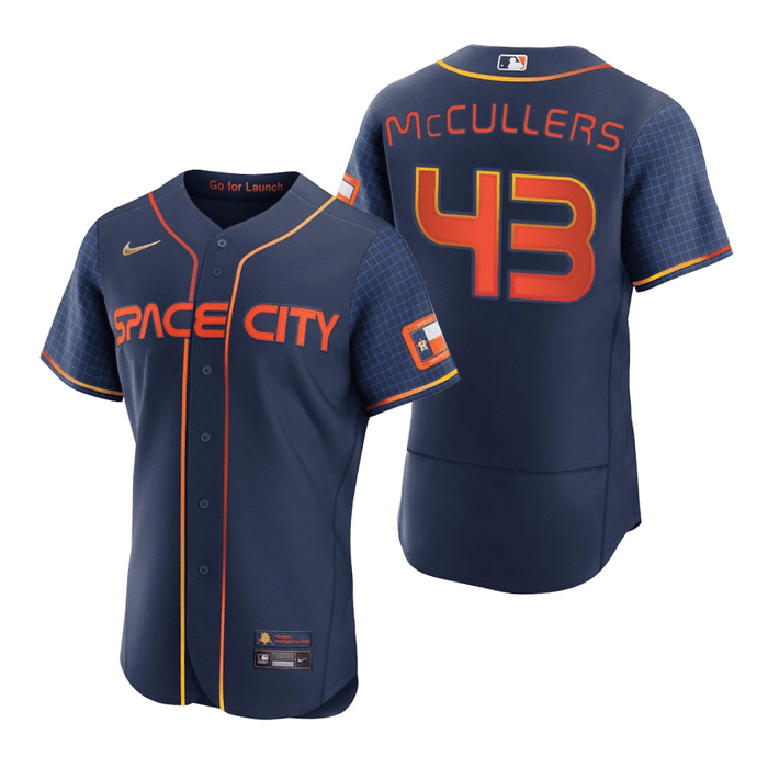 Lance McCullers Houston Astros 2022 City Connect Navy Baseball Player —  Ecustomily