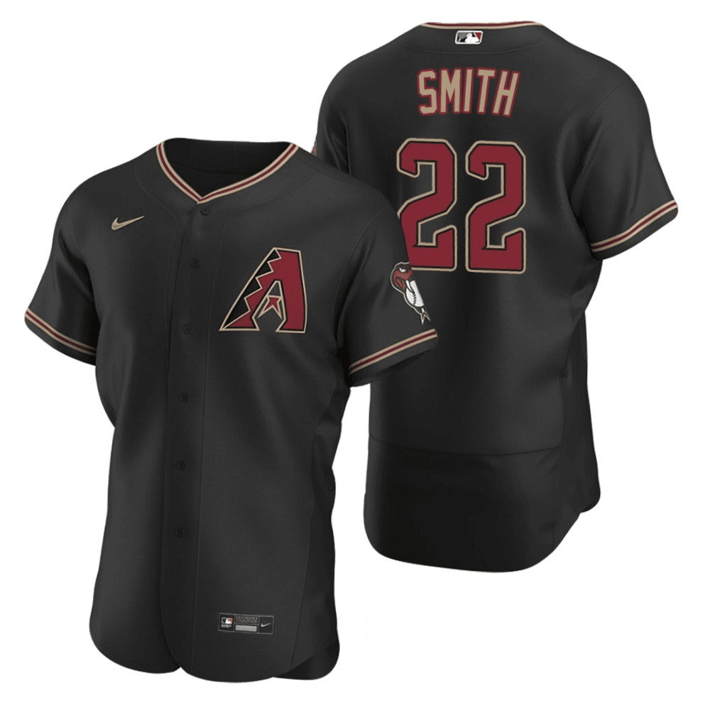 Caleb Smith Arizona Diamondbacks Alternate Crimson Baseball Player