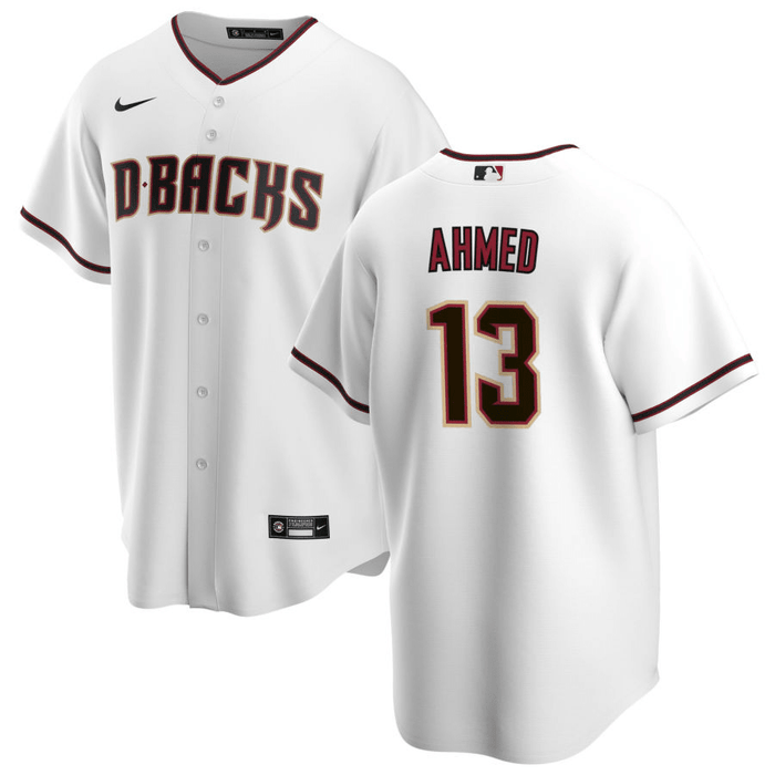 Official Nick Ahmed Arizona Diamondbacks Jersey, Nick Ahmed