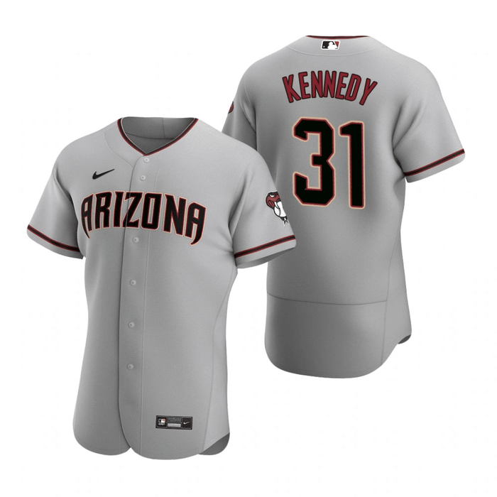 2022 Game Used Ian Kennedy Arizona Diamondbacks Road Grey Jersey