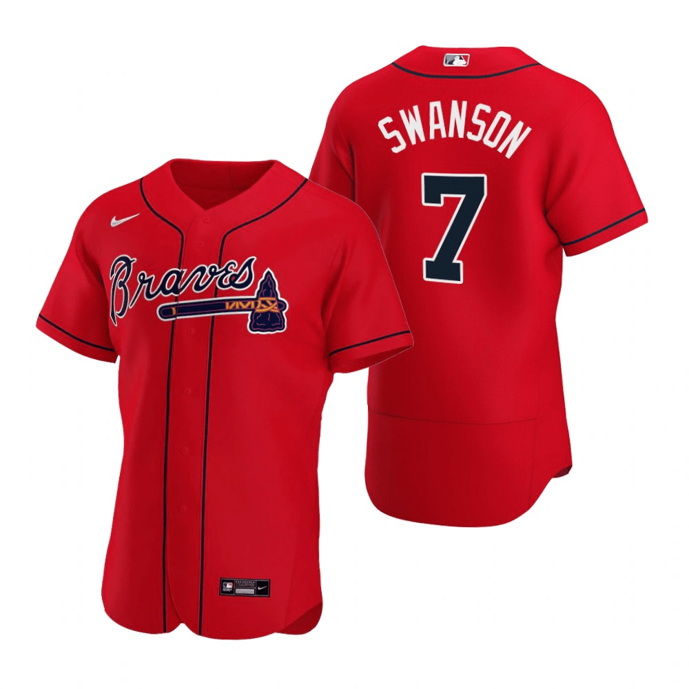 Dansby Swanson Player Number 7 Baseball Trending Unisex T-Shirt