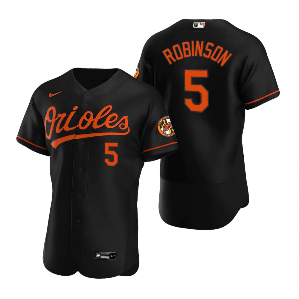 Brooks Robinson Baltimore Orioles Alternate Black Baseball Player Jers —  Ecustomily