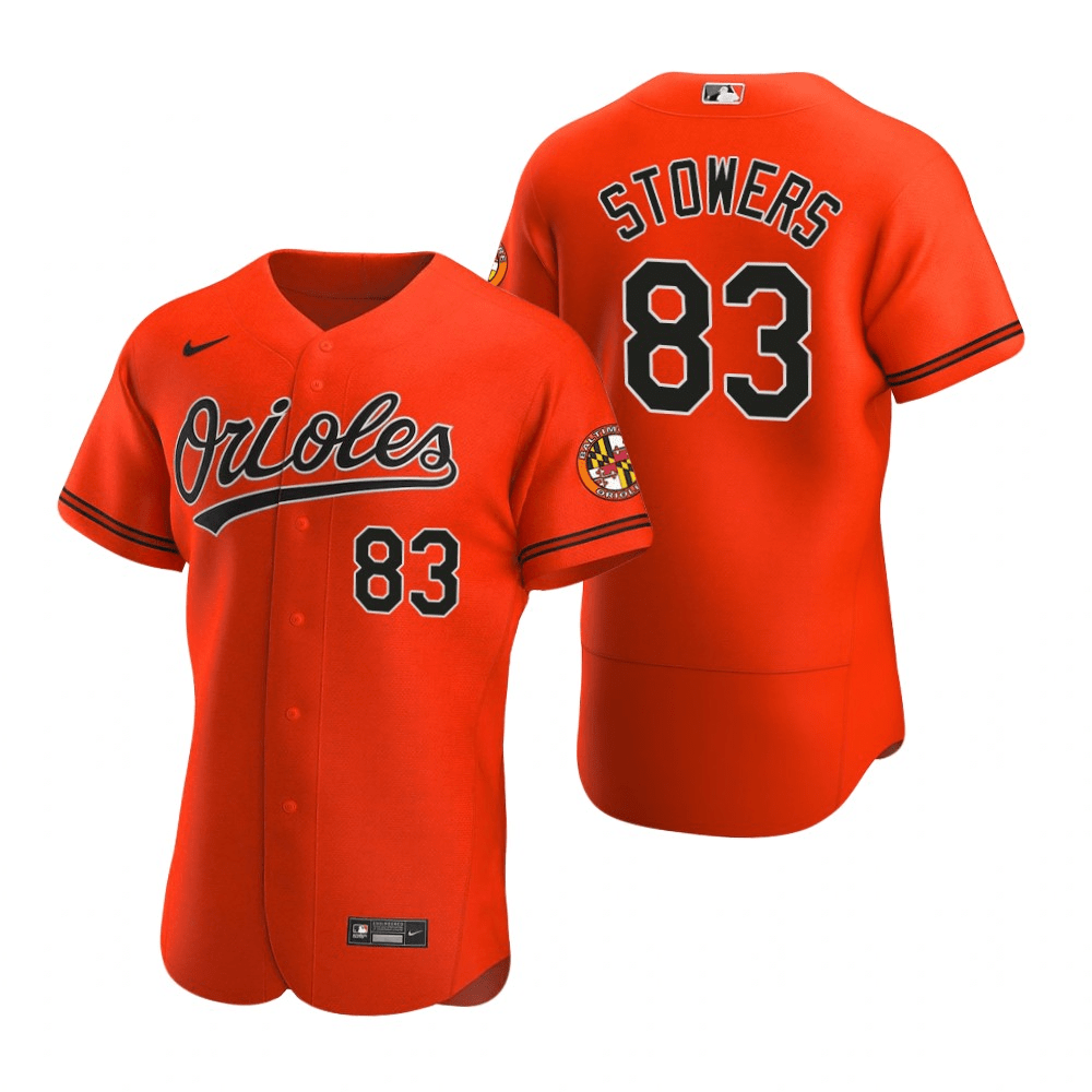 Kyle Stowers Baltimore Orioles Alternate Orange Baseball Player