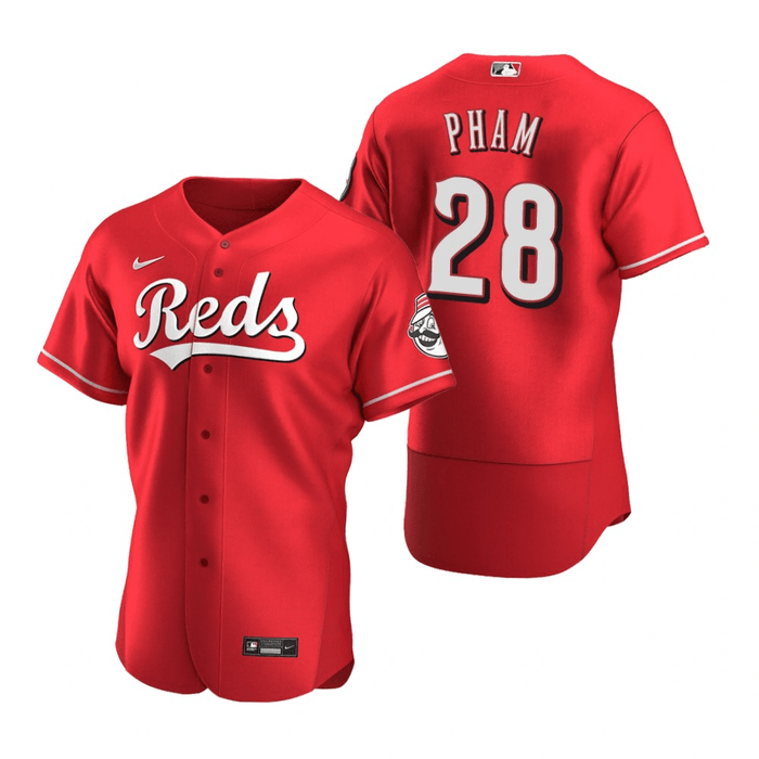 Tommy Pham Cincinnati Reds Alternate Red Baseball Player Jersey — Ecustomily