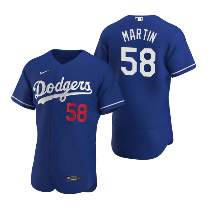 Chris Martin Los Angeles Dodgers Alternate Royal Baseball Player Jerse —  Ecustomily
