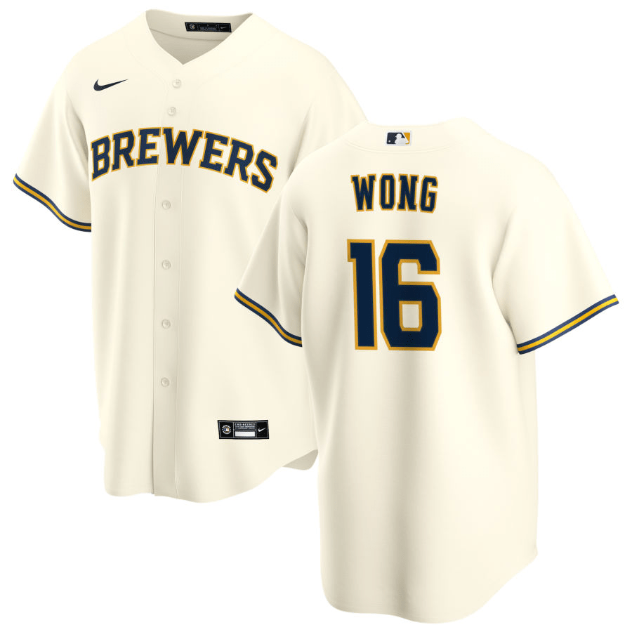 Kolten Wong 2021 Game-Used Home Cream Jersey