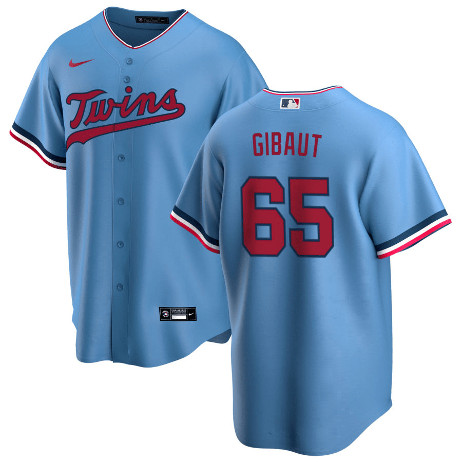 Ian Gibaut Minnesota Twins Alternate Blue Baseball Player Jersey —  Ecustomily