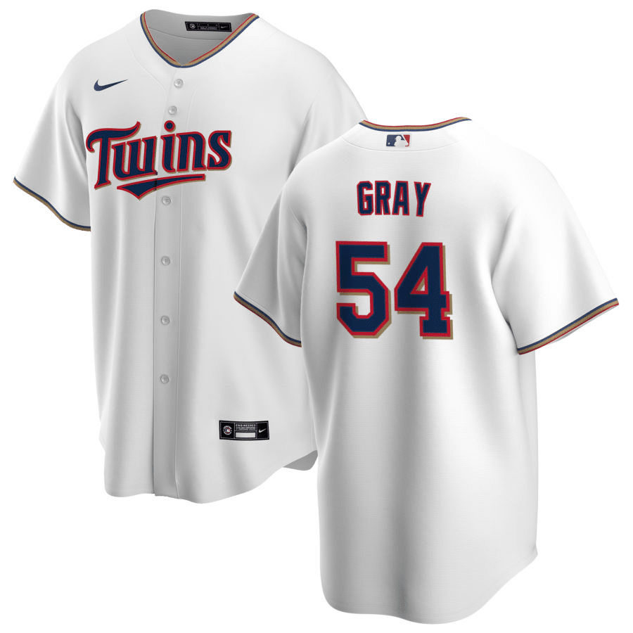 Sonny Gray Minnesota Twins Home White Baseball Player Jersey — Ecustomily