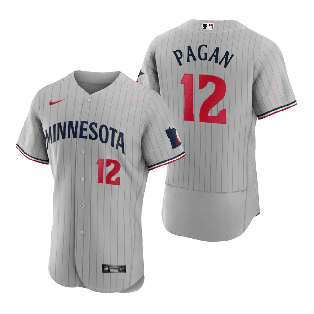 Minnesota Twins 2023 Road Gray Baseball Player Jersey — Ecustomily