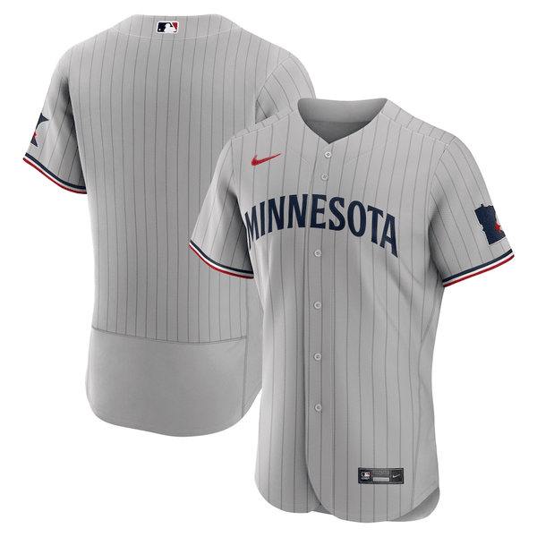 Minnesota Twins 2023 Road Gray Baseball Player Jersey — Ecustomily