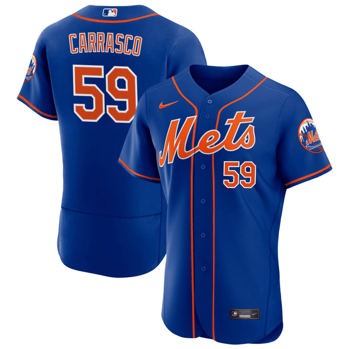 Carlos Carrasco New York Mets Alternate Royal Baseball Player Jersey —  Ecustomily