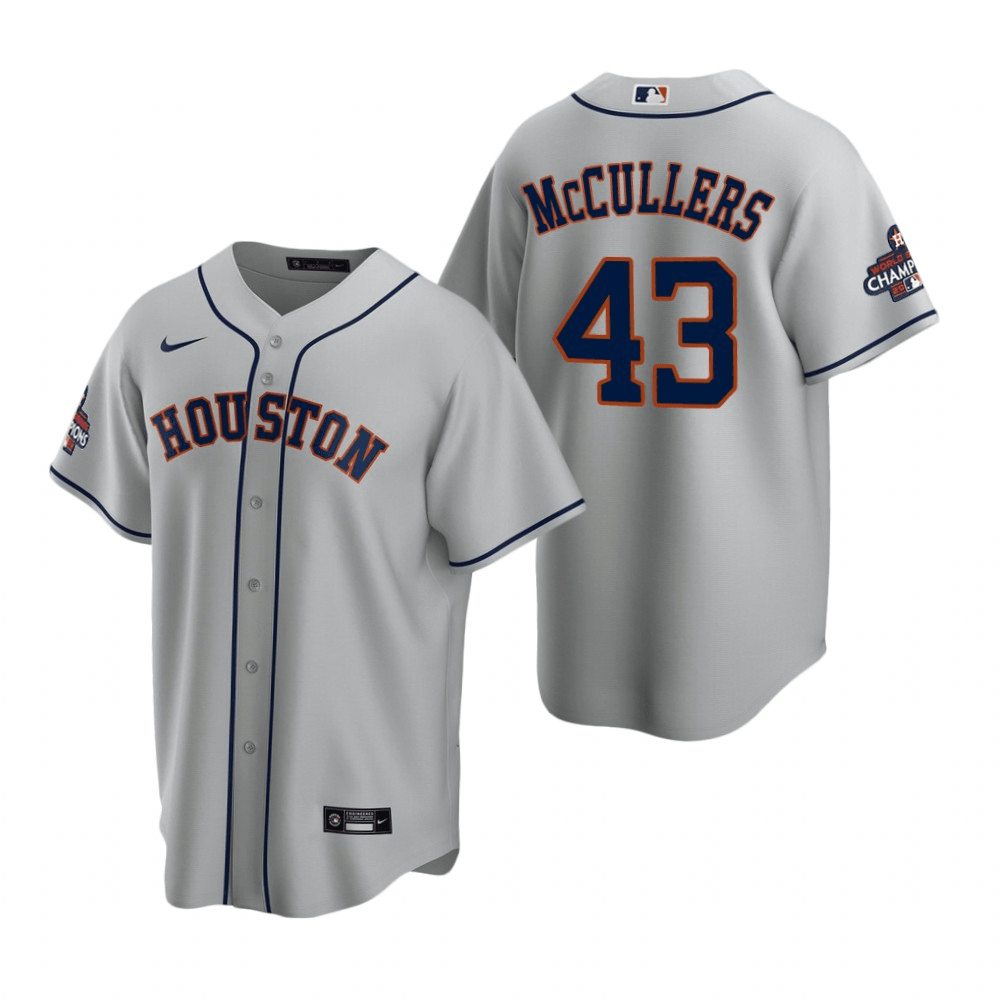 Lance McCullers Signed Houston Astros White Jersey W/ WS Patch