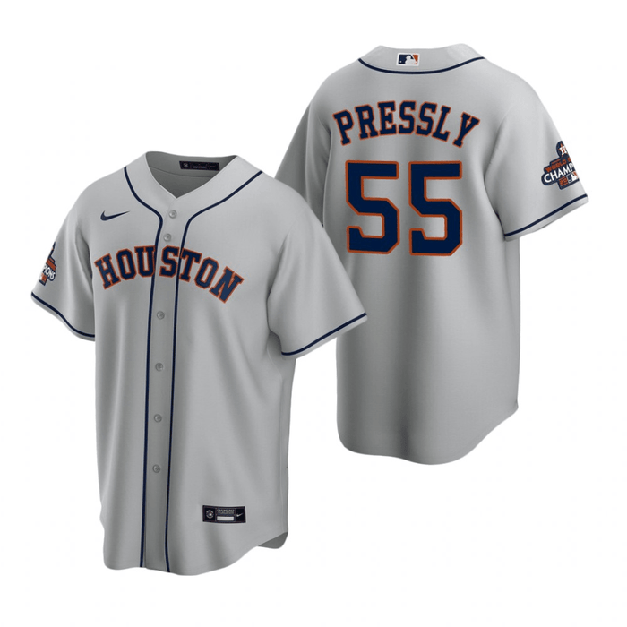 Ryan Pressly Houston Astros 2022 World Series Champions Gray Baseball —  Ecustomily