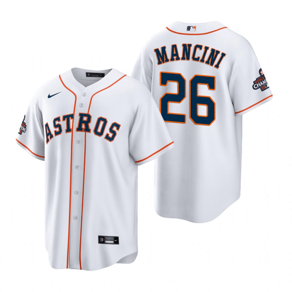 Trey Mancini Houston Astros 2022 World Series Champions White