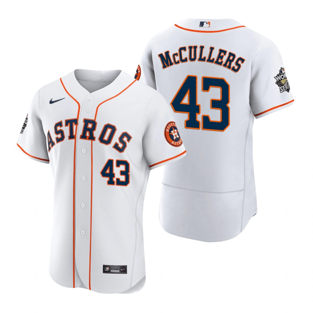 Lance McCullers Signed Houston Astros White Jersey W/ WS Patch