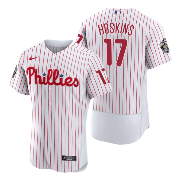 Rhys Hoskins Philadelphia Phillies 2022 World Series White Baseball Pl —  Ecustomily