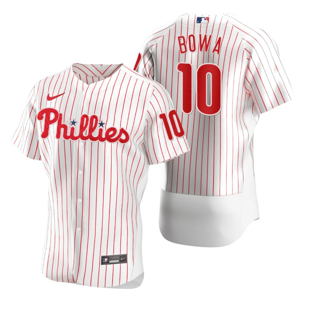 Larry Bowa Philadelphia Phillies Home White Baseball Player Jersey —  Ecustomily