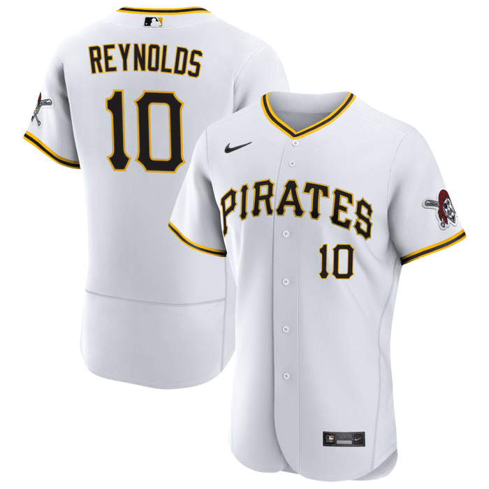 Bryan Reynolds Pittsburgh Pirates Home White Baseball Player Jersey —  Ecustomily