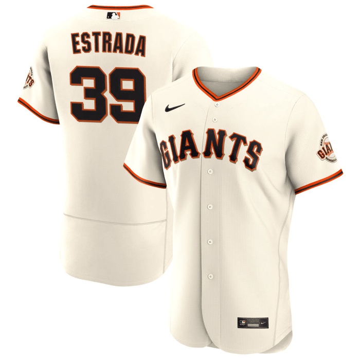 Thairo Estrada San Francisco Giants Home Cream Baseball Player Jersey —  Ecustomily
