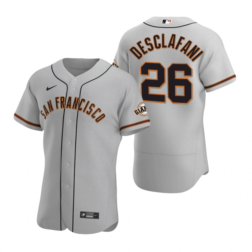 Anthony DeSclafani San Francisco Giants Road Gray Baseball Player Jers —  Ecustomily