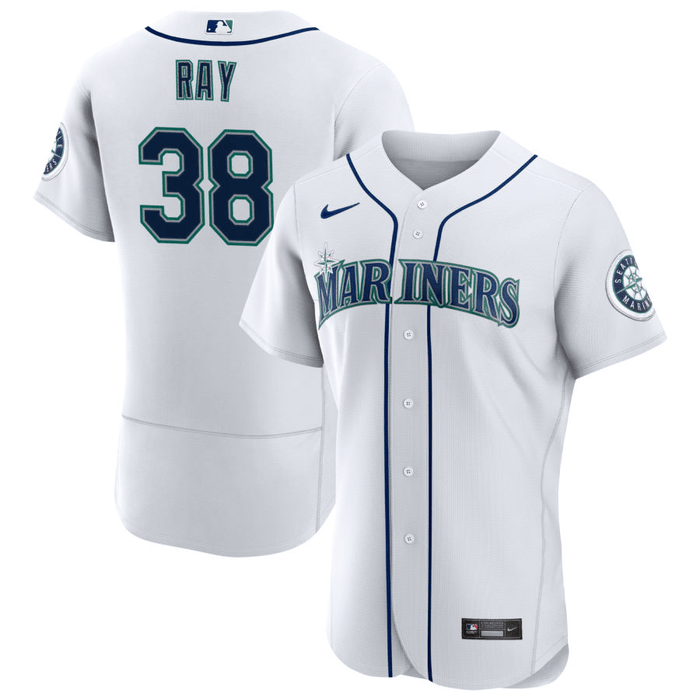 Robbie Ray Seattle Mariners Home White Baseball Player Jersey — Ecustomily