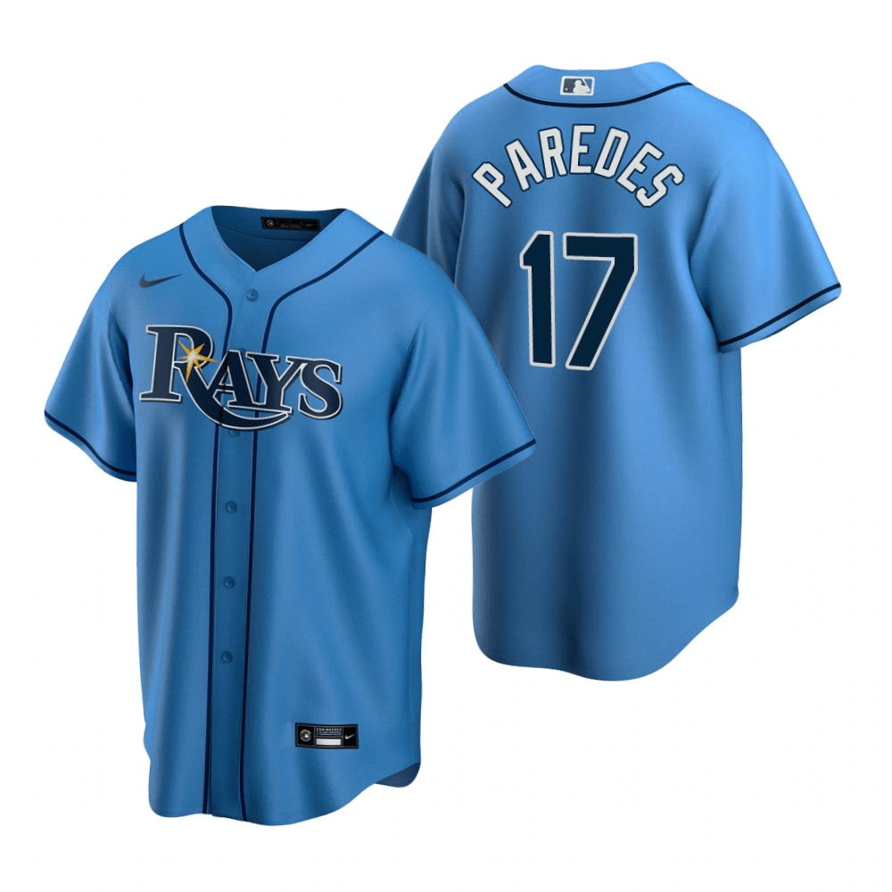 Isaac Paredes Tampa Bay Rays Alternate Blue Baseball Player Jersey —  Ecustomily